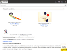 Tablet Screenshot of magnet-shop.biz
